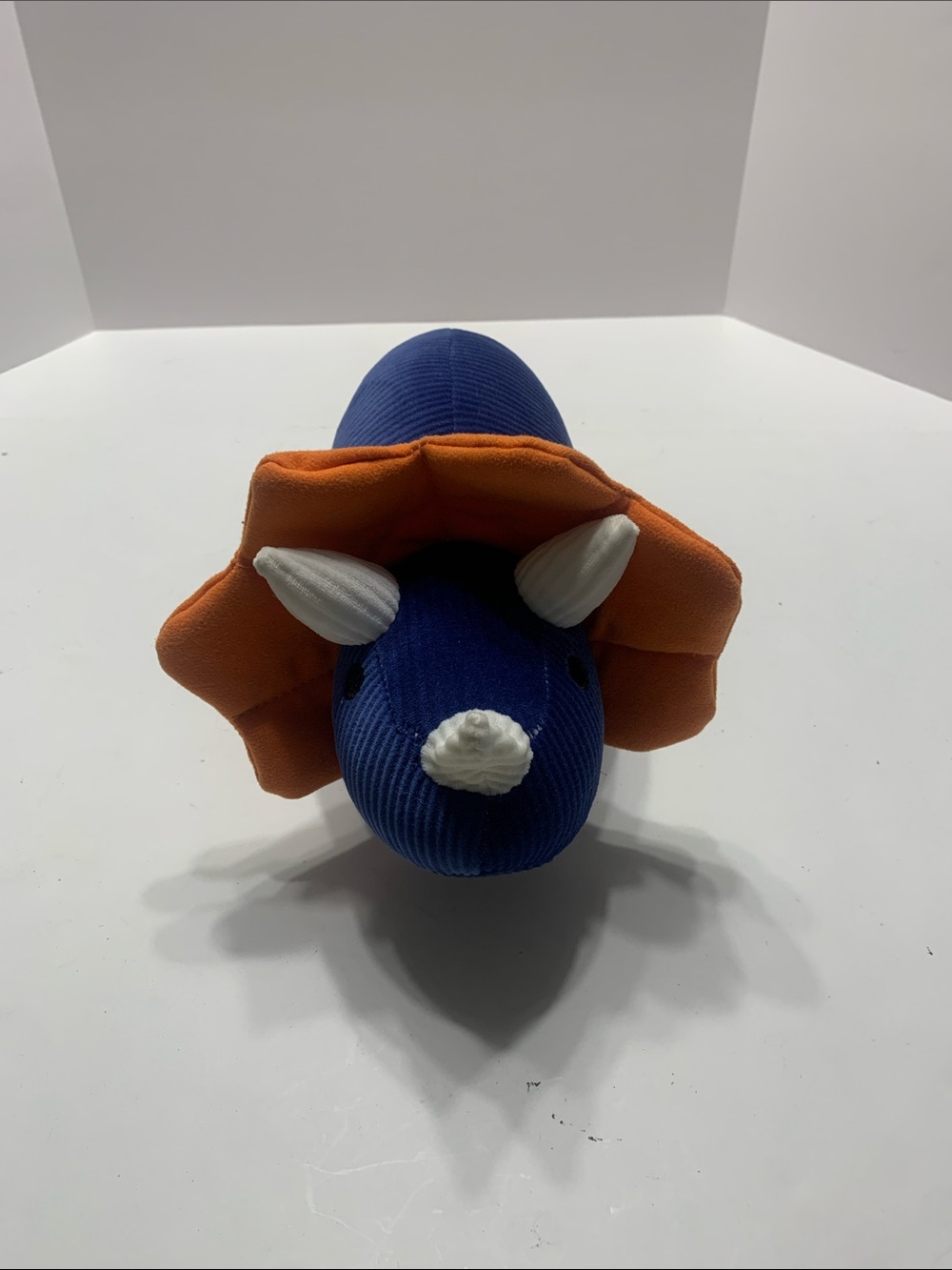 Hobby Lobby Blue and Orange Triceratops Plush